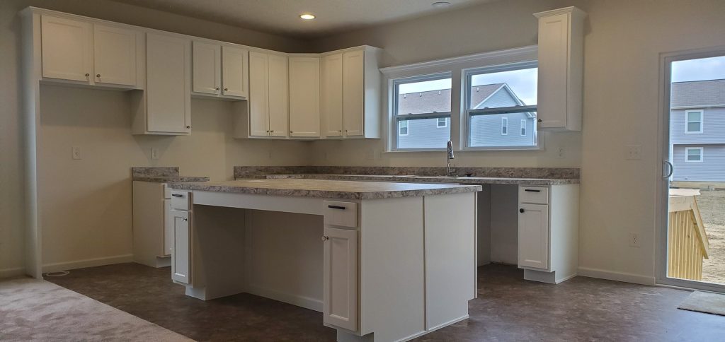 New construction kitchen wall painting — Segor Painting, Columbus OH